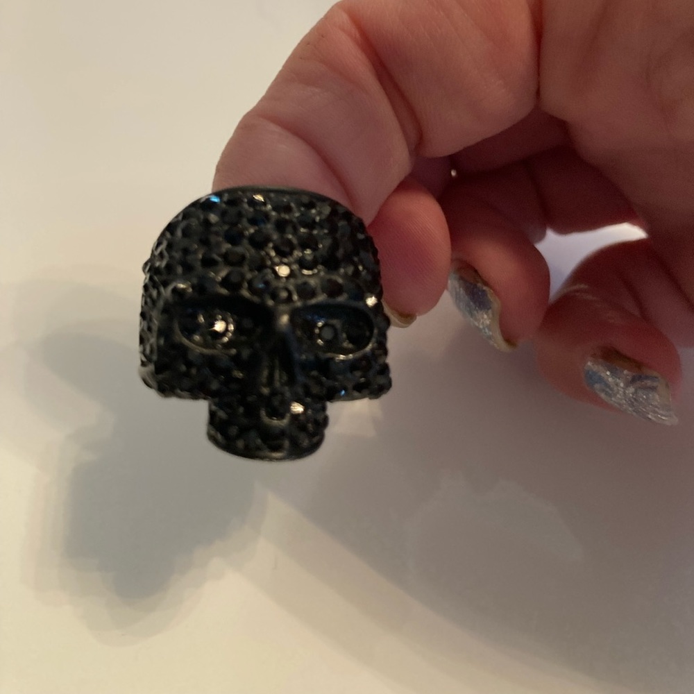 HARLEY DAVIDSON WILLIE G CRYSTAL STRETCH RING